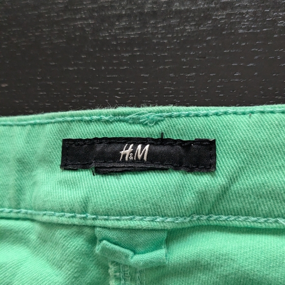 Vintage 00's, H&M, light green, skinny jeans - Picture 7 of 9